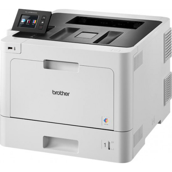 BROTHER Lézernyomtató HL-L8360CDW, A4, színes, 31 lap/perc, WiFi/LAN/NFC/USB, duplex, 2400x600dpi, 512MB