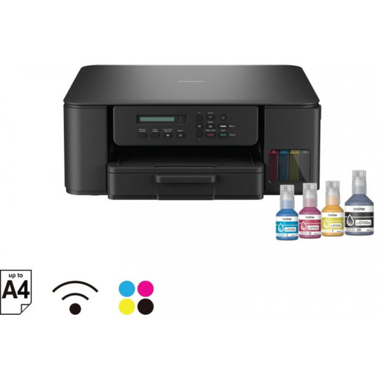 BROTHER Tintasugaras MFP NY/M/S DCP-T530W, A4, színes, 16 lap/perc, WiFi/USB, 6000x1200dpi, duplex, 128MB BROTHER Tintasugaras MFP NY/M/S DCP-T530W, A4, színes, 16 lap/perc, WiFi/USB, 6000x1200dpi, duplex, 128MB