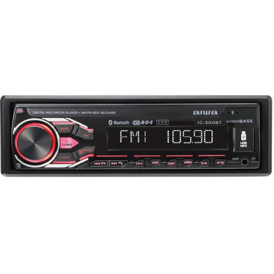 Aiwa IC-300BT Bluetooth/USB/AUX mechanika nélküli autóhifi fejegység