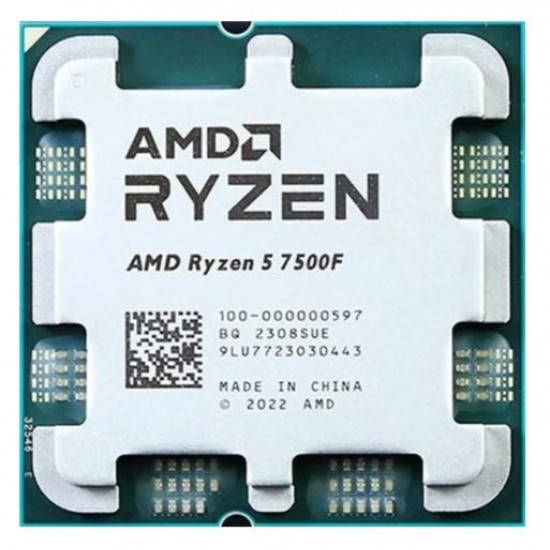 AMD Ryzen 5 7500F 3.7GHz/6C/32M Tray AMD Ryzen 5 7500F 3.7GHz/6C/32M Tray