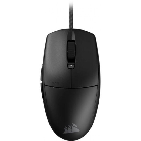 CORSAIR Vezetékes Egér Gaming, M55 Lightwight, 6 programozható gomb, Ultra-könnyű, 16000dpi, fekete