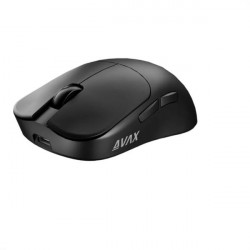 AVAX LW02 PRO tri-mode 1k lightweight fekete gamer egér