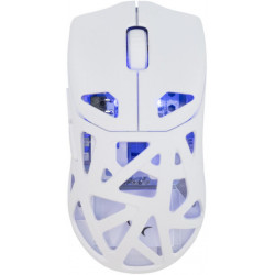 WHITE SHARK WGM-5019W DAGONET-W / 12.000 dpi fehér vez.nélk. gam. egér Pixart3311