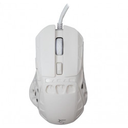 WHITE SHARK ECTOR-W GM-5016W RGB gamer egér, 12.200 dpi, 7 gombos fehér
