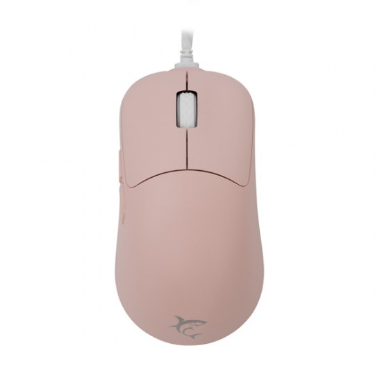 White Shark GRAPHENE-P, GM-5014P gamer egér,6D, pink, 6200 dpi, RGB