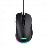 Trust GXT 922 Ybar USB RGB fekete egér