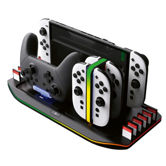 Nacon 2809503 Nintendo Switch 2 Quad kontroller töltőállvány Nacon 2809503 Nintendo Switch 2 Quad kontroller töltőállvány