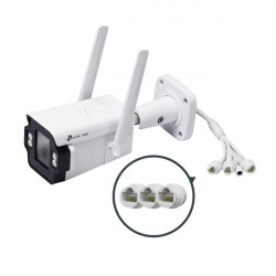 TP-LINK IP & Wi-Fi-s Kamera kültéri éjjellátó 4 megapixel, 4mm Objektív 3G/4G SIM slot, INSIGHT S345-4G(4MM)