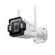 TP-LINK IP & Wi-Fi-s Kamera kültéri éjjellátó 4 megapixel, 4mm Objektív 3G/4G SIM slot, INSIGHT S345-4G(4MM)