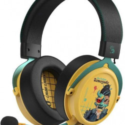 A4-Tech Bloody M595 Renegade Midnight USB fekete-sárga gamer headset