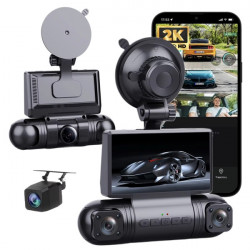 BLACKBIRD Autós Kamera S23Q 4 csatornás 2K Wifi, applikációs vezérlés