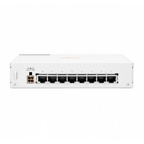 Aruba Instant On R8R46A 1430 8x GbE LAN PoE port (64W) nem menedzselhető PoE switch Aruba Instant On R8R46A 1430 8x GbE LAN PoE port (64W) nem menedzselhető PoE switch