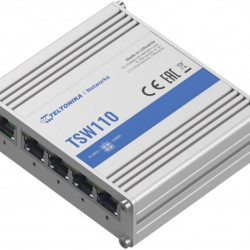 Teltonika TSW110000000 5x GbE LAN nem menedzselhető L2 switch