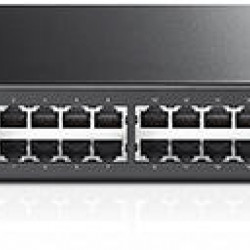 TP-LINK SL2428P Switch 24x100Mbps (24xPOE) + 4x1000Mbps + 2xGigabit SFP, Menedzselhető