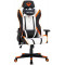 KE -  Meetion MT-CHR15 Gamer szék fehér+narancs