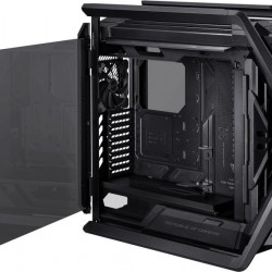 ASUS ROG Hyperion GR701, Tápegység nélkül, Fekete, Üvegfalú számítógépház