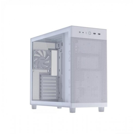 ASUS Prime AP303, Tápegység nélkül, Fehér, Üvegfalú számítógépház ASUS Prime AP303, Tápegység nélkül, Fehér, Üvegfalú számítógépház
