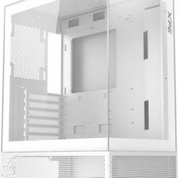 ADATA XPG Invader X Mini, 5x120mm RGB ventilátor, Tápegység nélkül, üvegfalú, fehér Ház Midi ATX