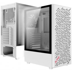 ADATA XPG Valor AIR, 4x120mm ventilátor, Tápegység nélkül, üvegfalú, fehér Ház Midi ATX