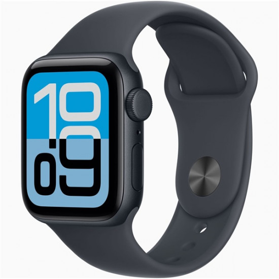 Apple Watch SE3 Cellular (40mm) éjfekete alumínium tok, éjfekete M/L sportszíjas okosóra Apple Watch SE3 Cellular (40mm) éjfekete alumínium tok, éjfekete M/L sportszíjas okosóra