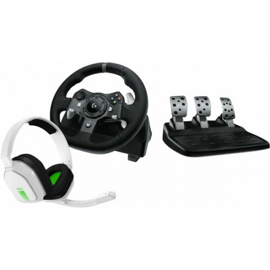 LOGITECH Játékvezérlő - G920 Driving Force Racing Kormány PS3/PS4/PS5/PC + Astro A10 Gaming headset, fehér LOGITECH Játékvezérlő - G920 Driving Force Racing Kormány PS3/PS4/PS5/PC + Astro A10 Gaming headset, fehér