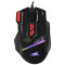 Baracuda W029907 MANTA-B, BGM-041B gamer egér,8D, fekete, 12800 dpi