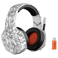 HKM-Meetion Headset BTH014  GAMING Bluetooth Fehér
