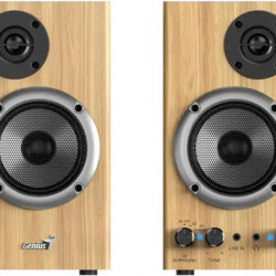GENIUS 2.0 Hangszóró SP-HF520BT Jack 20 Watt Fa színű, Bluetooth