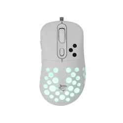 White Shark AZRAEL-W, GM-5013W gamer egér,6D, fehér, 7200 dpi, RGB
