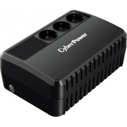 CYBERPOWER UPS BU650EG (3 Schuko) 650VA (360 W), 230V Power-Saving LINE-INTERAKTÍV szünetmentes elosztó, AVR
