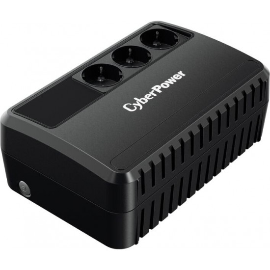 CYBERPOWER UPS BU650EG (3 Schuko) 650VA (360 W), 230V Power-Saving LINE-INTERAKTÍV szünetmentes elosztó, AVR