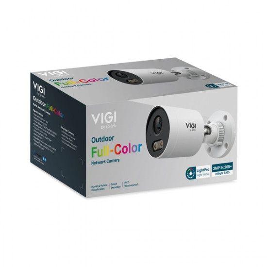 TP-LINK IP Kamera kültéri színes éjjellátó 2 Megapixel, 2.8mm Objektív, INSIGHT S325(2.8MM)