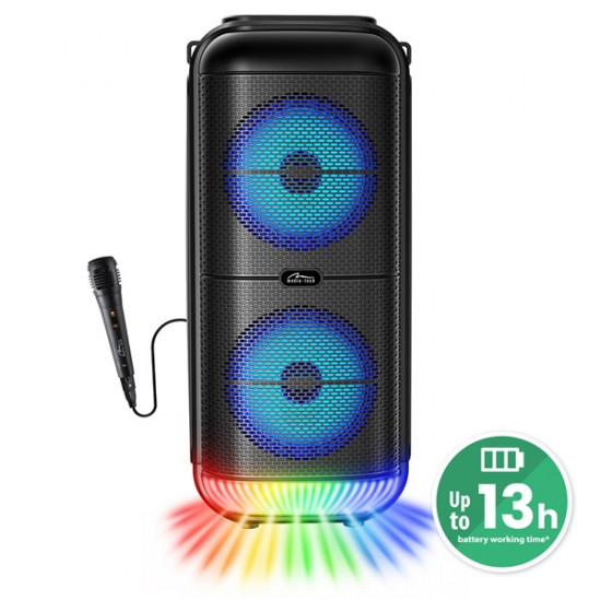 MEDIA-TECH Bluetooth Hangszóró BT POWER AUDIO mikrofonnal MEDIA-TECH Bluetooth Hangszóró BT POWER AUDIO mikrofonnal