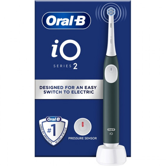 Oral-B iO2 Series Forest Green elektromos fogkefe Oral-B iO2 Series Forest Green elektromos fogkefe