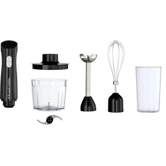 RUSSEL HOBBS DESIRE 27141-56/RH 3 az 1-ben botmixer, Matte Charcoal, turmix/habverő/aprító