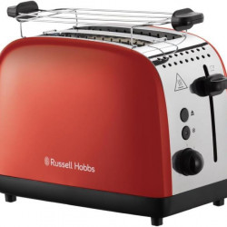 RUSSEL HOBBS Colours Plus 26554-56/RH 2 szeletes kenyérpirító, piros