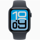 Apple Watch SE3 Cellular (44mm) éjfekete alumínium tok, éjfekete M/L sportszíjas okosóra