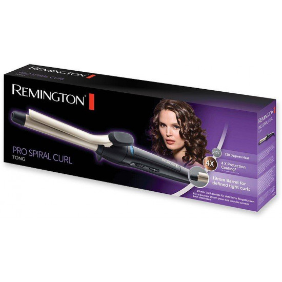 REMINGTON CI5319 Pro Spiral Curl 19 mm hajsütővas, 8 hőmérséklet, max 210°C, kerámia+turmalin