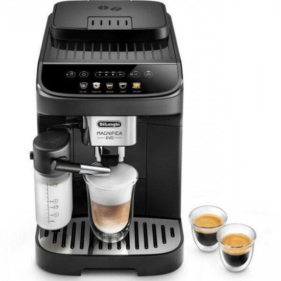 DeLonghi ECAM290.61.B Magnifica Evo fekete tejhabosítóval automata kávéfőző