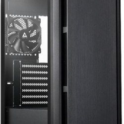 CHIEFTEC Pro Midi, ATX, Tápegység nélkül, Fekete, Üvegfalú számítógépház
