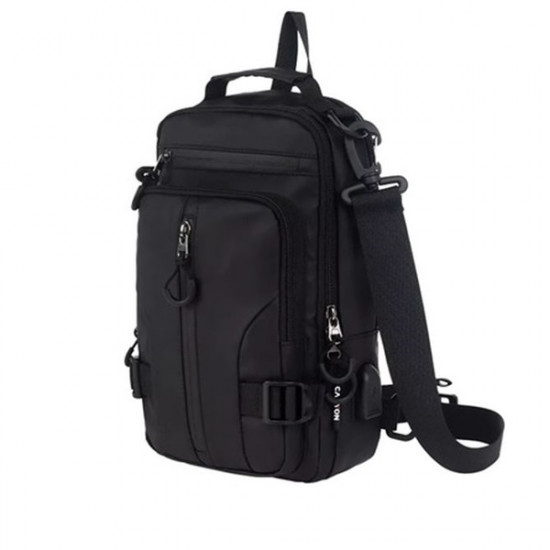 Canyon CB-1 Transformer Bag notebook/tablet poliészter oldaltáska/hátizsák fekete 3,5L Canyon CB-1 Transformer Bag notebook/tablet poliészter oldaltáska/hátizsák fekete 3,5L