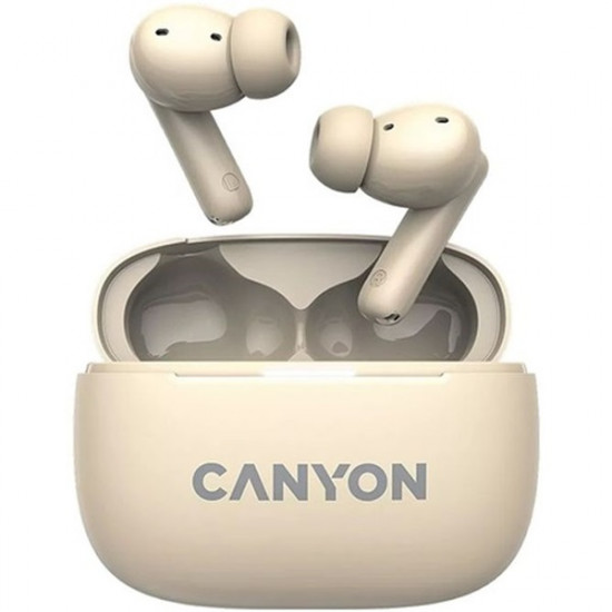 Canyon TWS-10 True Wireless Bluetooth barna fülhallgató Canyon TWS-10 True Wireless Bluetooth barna fülhallgató