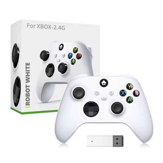 BLACKBIRD Kontroller - Xbox One/Series S|X/PC/PS3 Vezeték nélküli + Adapter, Fehér BLACKBIRD Kontroller - Xbox One/Series S|X/PC/PS3 Vezeték nélküli + Adapter, Fehér