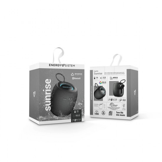 Energy Sistem EN 457885 Sunrise grafit Bluetooth hangszóró