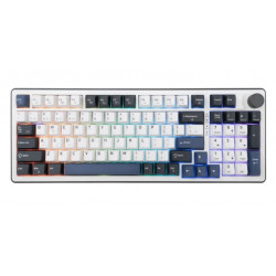 WHITE SHARK GK-007251-W/R-US EXCALIBUR-W/R-US vezeték nélküli mechanikus billentyűzet, angol, fehér