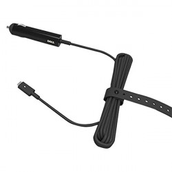 DELL Notebook Adapter Auto/Air USB-C autós töltő 65W  (450-AFLE)