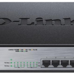 D-Link DGS-1008MP 10/100/1000Mbps 8 portos switch