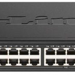 D-LINK Switch 24x1000Mbps (24xPOE) + 2xGigabit kombó SFP Fémházas Menedzselhető Rackes, DGS-1100-26MPV2/E