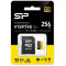 SILICON POWER 256GB MicroSDXC CL10 A1 UHS-I U1 V30, Inspire Memóriakártya 