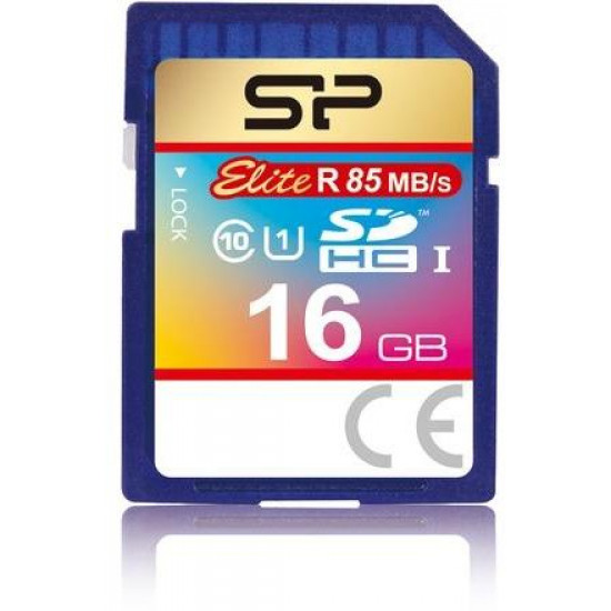 SILICON POWER 16GB CL10 UHS-I Memóriakártya SDHC